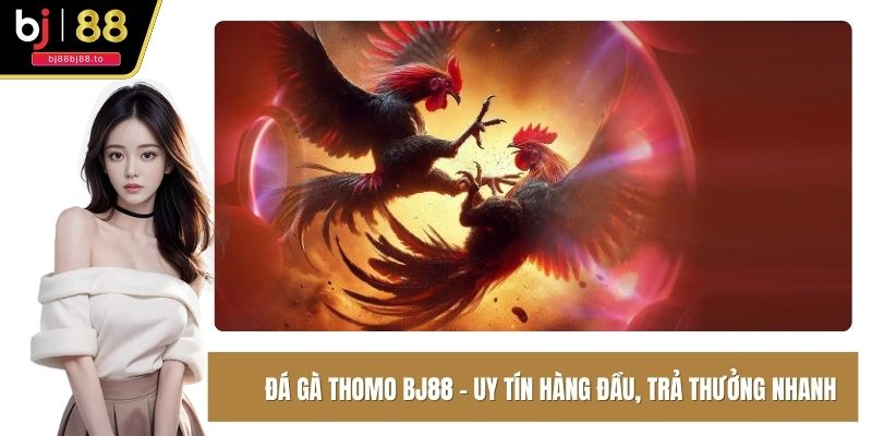 Đá Gà Thomo BJ88 – Uy tín hàng đầu, trả thưởng siêu nhanh