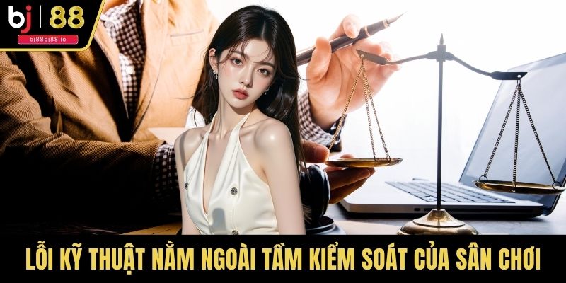 Lỗi kỹ thuật nằm ngoài tầm kiểm soát của sân chơi