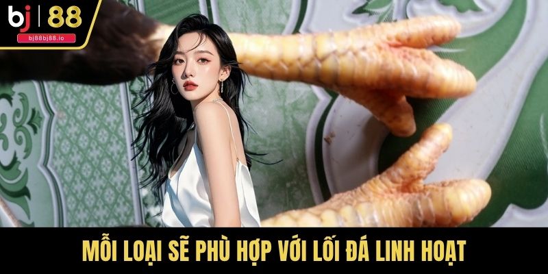 Mỗi loại sẽ phù hợp với lối đá linh hoạt